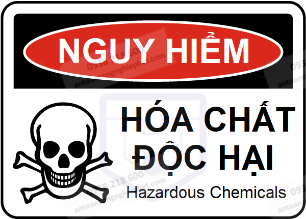 Biển báo nguy hiểm (hóa chất độc hại)