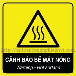 Biển cảnh báo bề mặt nóng
